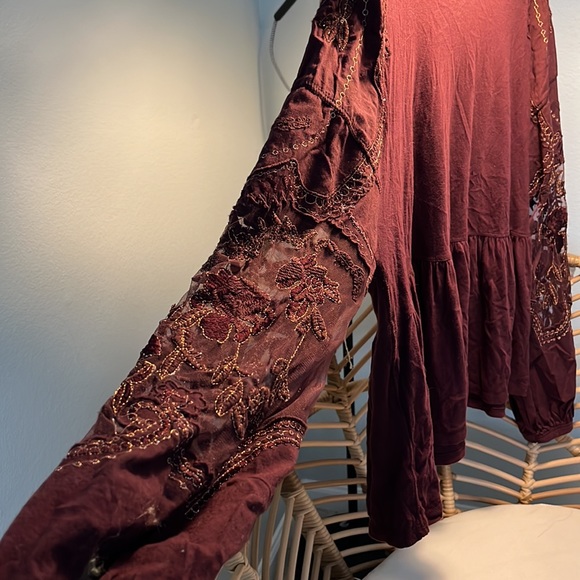 Free People Peplum Top - Picture 2 of 6